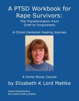 A PTSD Workbook for Rape Survivors